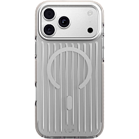 Чехол защитный VLP Pulse Case с MagSafe для iPhone 18 Pro (Silver)