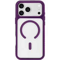 Чехол Rocket Frame Magsafe для iPhone 18 Pro Max (Burgundy)