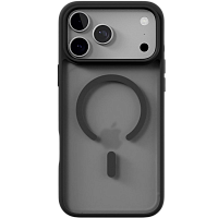 Чехол защитный VLP LITE Bloom Case c MagSafe для iPhone 18 Pro Max (Черный)